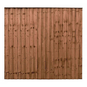 6FT x 5FT 6 Inch Closeboard Fence Panel 6FT x 5FT 6 Inch Closeboard Fence Panel
