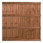 6FT x 6FT Closeboard Fence Panel