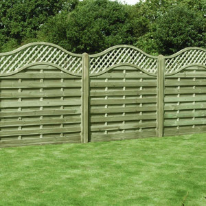 6FT x 6FT Omega Lattice Fence Panel 6FT x 6FT Omega Lattice Fence Panel