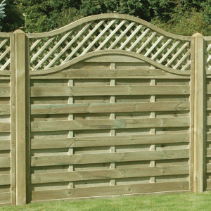 6FT x 6FT Omega Lattice Fence Panel 6FT x 6FT Omega Lattice Fence Panel