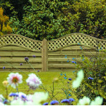 6FT x 3FT Omega Lattice Fence Panel 6FT x 3FT Omega Lattice Fence Panel