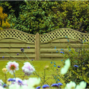 6FT x 3FT Omega Lattice Fence Panel 6FT x 3FT Omega Lattice Fence Panel