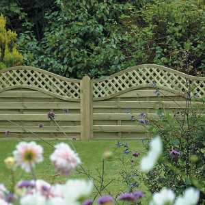6FT x 3FT Omega Lattice Fence Panel 6FT x 3FT Omega Lattice Fence Panel