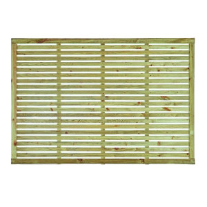 6FT x 4FT Horizontal Single Slatted Panel 6FT x 4FT Horizontal Single Slatted Panel