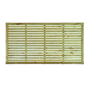 6FT x 3FT Horizontal Single Slatted Panel 6FT x 3FT Horizontal Single Slatted Panel