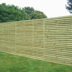 6FT x 6FT Horizontal Single Slatted Panel 6FT x 6FT Horizontal Single Slatted Panel