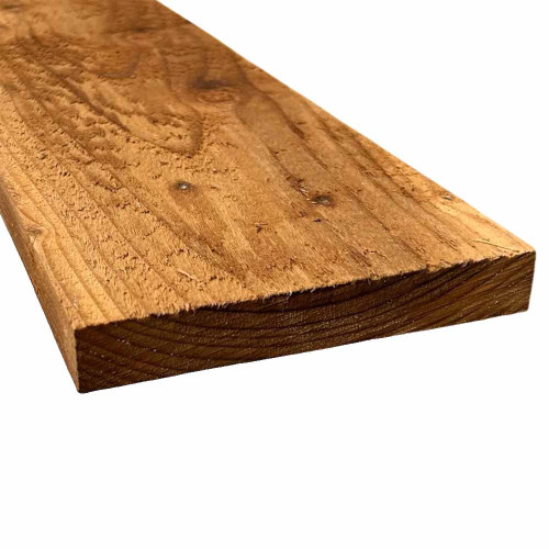 1.83M x 150MM Wooden Gravel Board - Pressure Treated Brown