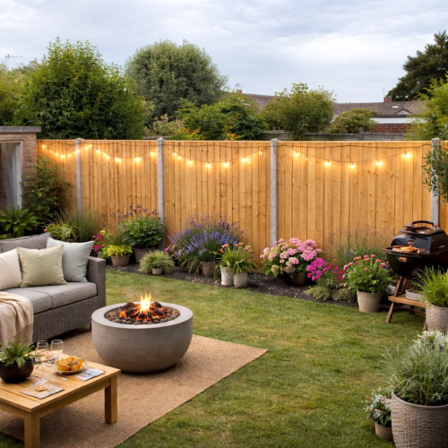6FT x 2FT Closeboard Fence Panel - Pressure Treated Green