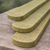 0.9m x 75x19mm Round Top Picket Pale - Pressure Treated Green
