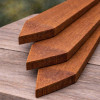 1.2m x 75x19mm Point Top Picket Pale - Pressure Treated Brown