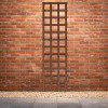 1.83M x 0.45M Traditional Square Trellis Panel - Pressure Treated Brown