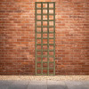 1.83M x 0.45M Traditional Square Trellis Panel - Pressure Treated Green