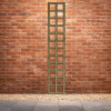 1.83M x 0.3M Traditional Square Trellis Panel - Pressure Treated Green