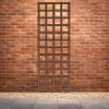 1.83M x 0.6M Traditional Square Trellis Panel - Pressure Treated Brown