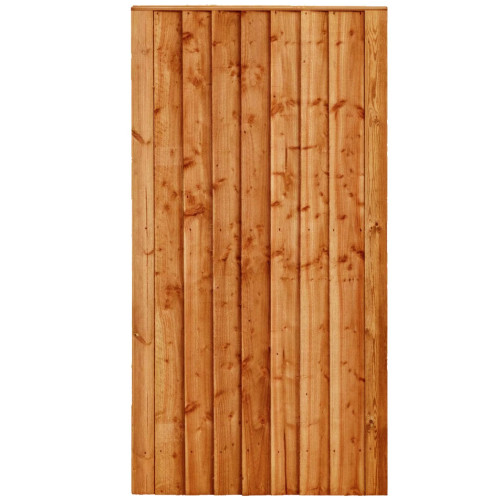 Brown 1.75M x 0.9M Fully Framed Premium Feather Edge Garden Gate