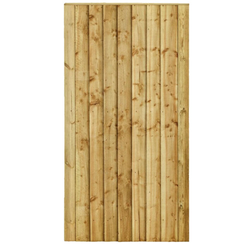 Green 1.75M x 0.9M Fully Framed Premium Feather Edge Garden Gate Green 1.75M x 0.9M Fully Framed Premium Feather Edge Garden Gate
