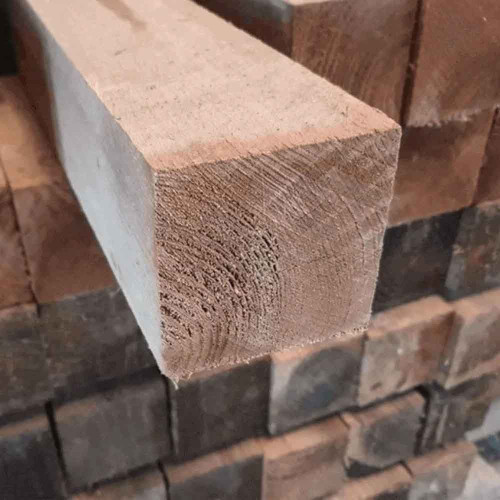 3.0M x 75 x 75mm Wooden Fence Post - Pressure Treated Brown