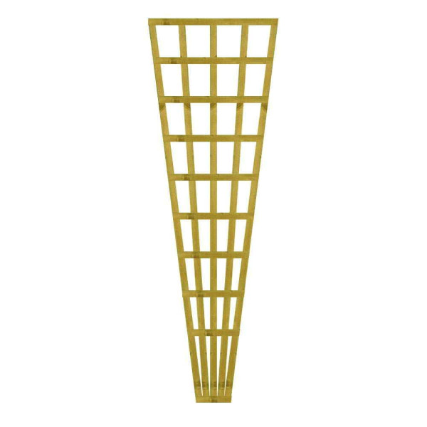 1.83M x 0.9M Fan Trellis - Pressure Treated Green