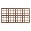 1.83M x 0.9M Traditional Square Trellis Panel - Pressure Treated Brown