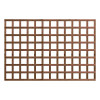 1.83M x 1.2M Traditional Square Trellis Panel - Pressure Treated Brown