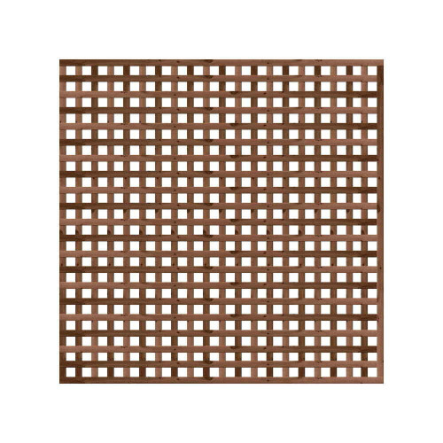 1.83M x 1.83M Privacy Square Trellis - Pressure Treated Brown 1.83M x 1.83M Privacy Square Trellis - Pressure Treated Brown