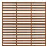 1.83M x 1.83M Slatted Trellis - Pressure Treated Brown