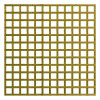 1.83M x 1.83M Traditional Square Trellis Panel - Pressure Treated Green