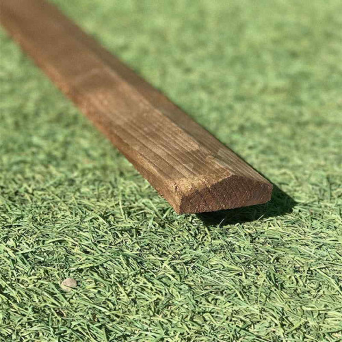 1.83m x 45x16mm Fence Capping - Pressure Treated Brown 1.83m x 45x16mm Fence Capping - Pressure Treated Brown