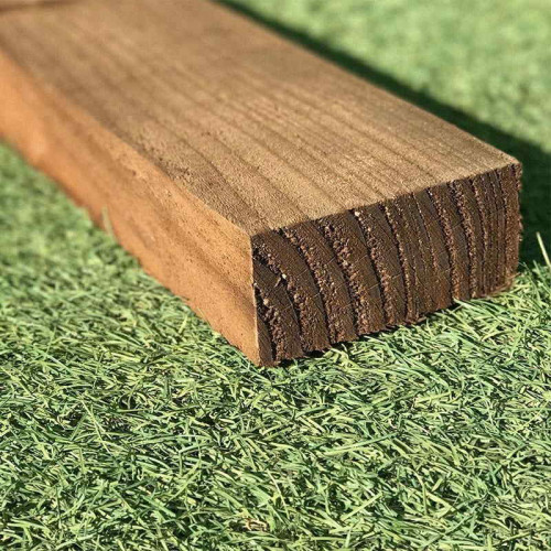 1.83m x 75x32mm Fence Panel Backrail - Pressure Treated Brown 1.83m x 75x32mm Fence Panel Backrail - Pressure Treated Brown