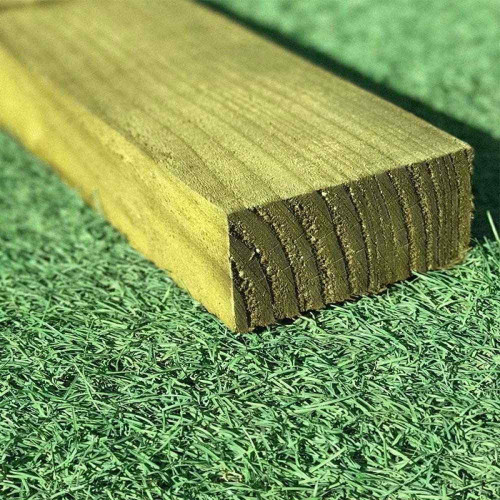 3.6m 87x38mm MOT Rail - Pressure Treated Green/Natural 3.6m 87x38mm MOT Rail - Pressure Treated Green/Natural