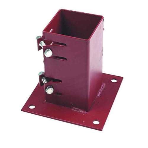 Brown Bolt Down Post Support (75MM x 75MM)