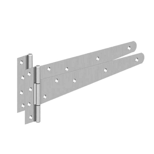 BZP 18 Inch (450mm) Medium Tee Hinges (Per Pair) BZP 18 Inch (450mm) Medium Tee Hinges (Per Pair)