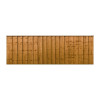 6FT x 2FT Closeboard Fence Panel - Pressure Treated Brown