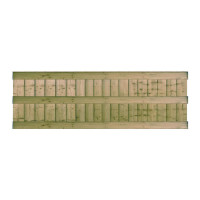 6FT x 2FT Closeboard Fence Panel - Pressure Treated Green