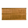 6FT x 3FT Closeboard Fence Panel - Pressure Treated Brown