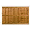 6FT x 4FT Closeboard Fence Panel - Pressure Treated Brown