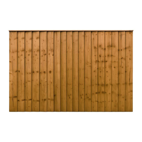 6FT x 4FT Closeboard Fence Panel - Pressure Treated Brown 6FT x 4FT Closeboard Fence Panel - Pressure Treated Brown