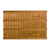 6FT x 4FT Ultra Heavy Duty Closeboard Fence Panel - Pressure Treated Brown