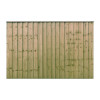 6FT x 4FT Closeboard Fence Panel - Pressure Treated Green