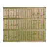 6FT x 5FT Ultra Heavy Duty Closeboard Fence Panel - Pressure Treated Green