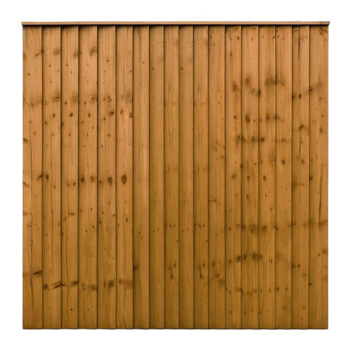 6FT x 6FT Closeboard Fence Panel - Pressure Treated Brown 6FT x 6FT Closeboard Fence Panel - Pressure Treated Brown