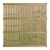 6FT x 6FT Closeboard Fence Panel - Pressure Treated Green
