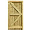 Green 1.75M x 0.9M Fully Framed Premium Feather Edge Garden Gate Green 1.75M x 0.9M Fully Framed Premium Feather Edge Garden Gate