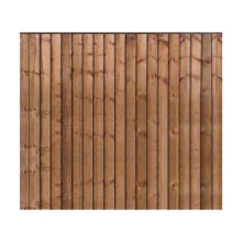 6FT x 5FT 6 Inch Closeboard Fence Panel