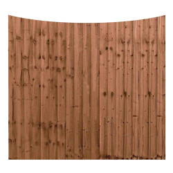 6FT x 5FT 6 Inch Scallop Top Closeboard Fence Panel