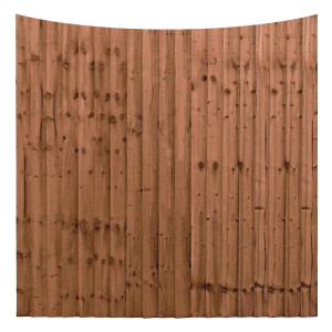 6FT x 6FT Scallop Top Closeboard Fence Panel 6FT x 6FT Scallop Top Closeboard Fence Panel