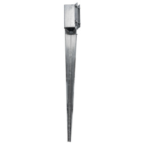 Drive In Fence Spike | 4" x 4" x 30" (100x100x750mm) GALV