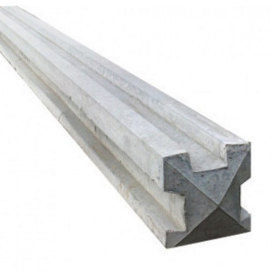 6FT Concrete 3-Way Fence Post (1.8M) 6FT Concrete 3-Way Post