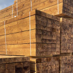 Pack of 40 - Brown Railway Sleepers 100x200MM x 2.4M
